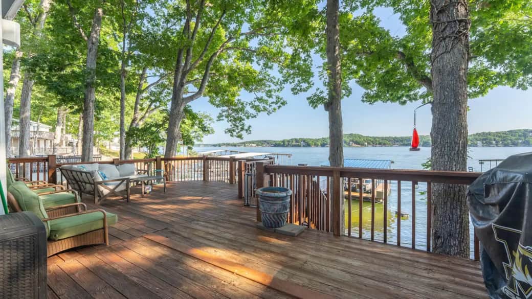 View off the deck