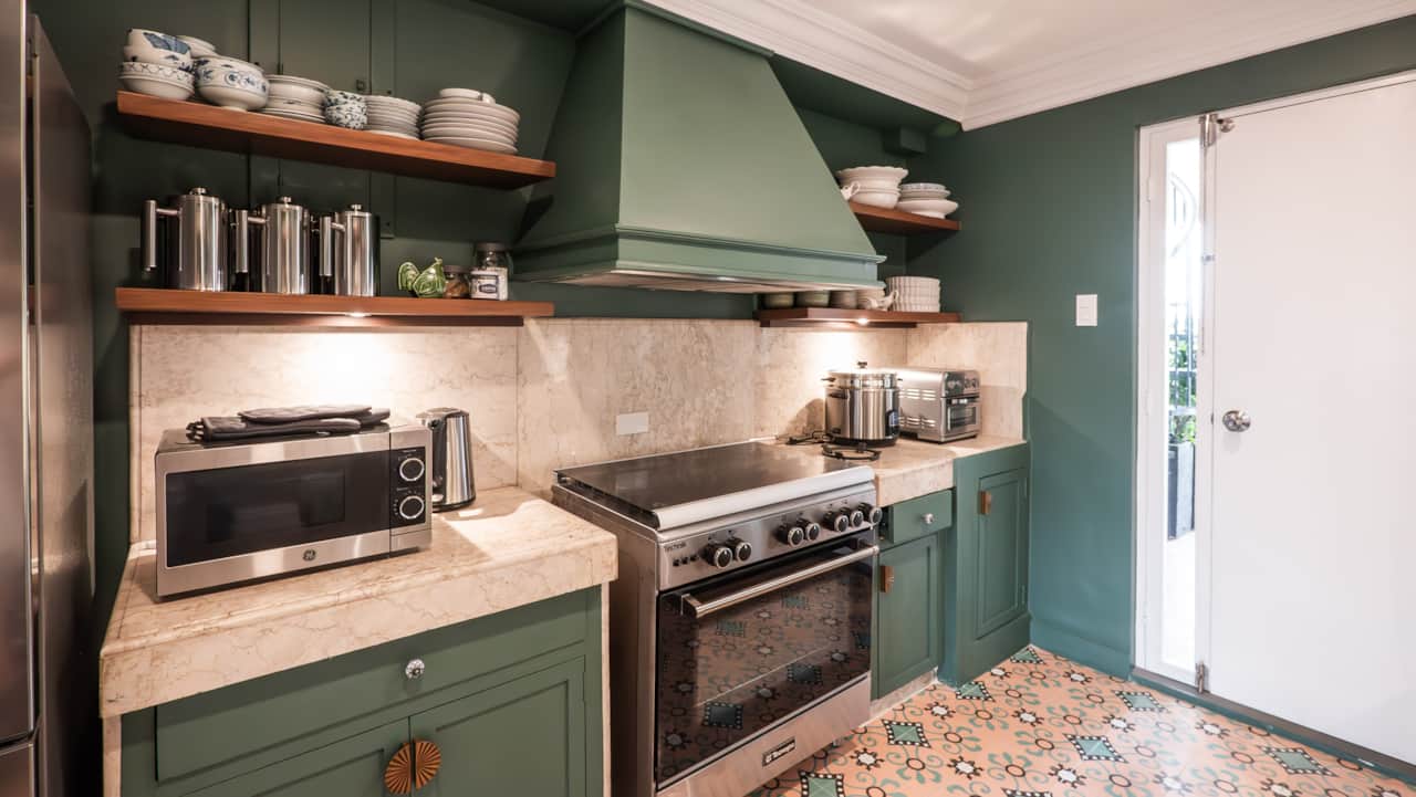 Shared kitchen on the third floor