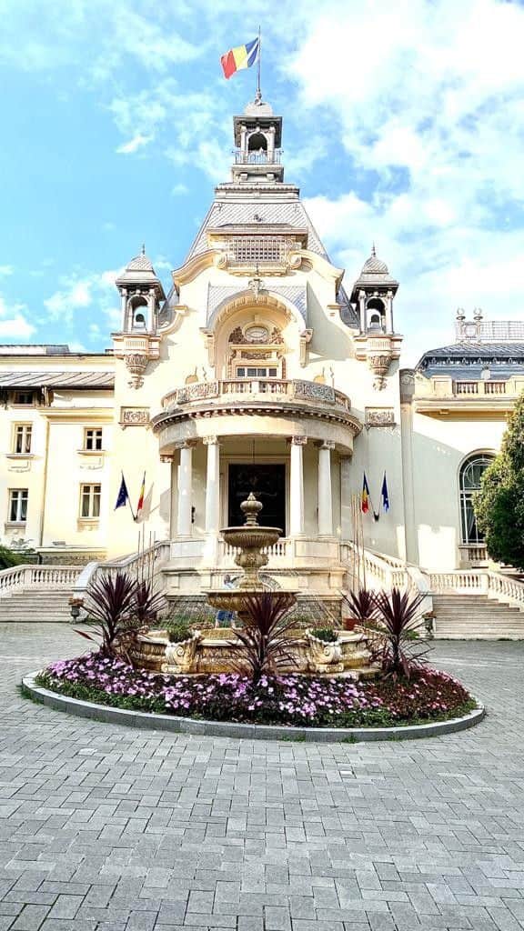 Exteriorul Cazinoului Sinaia