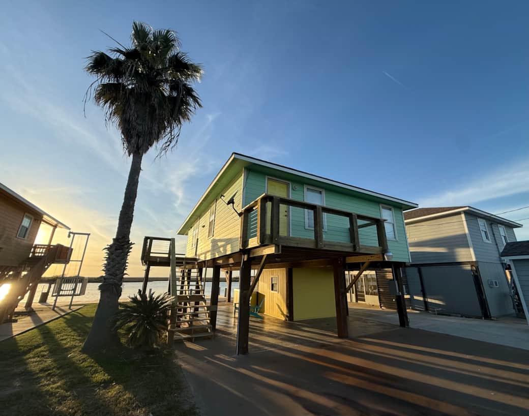 View of the home from FM 2031/Beach Road View of the home from FM 2031/Beach Road