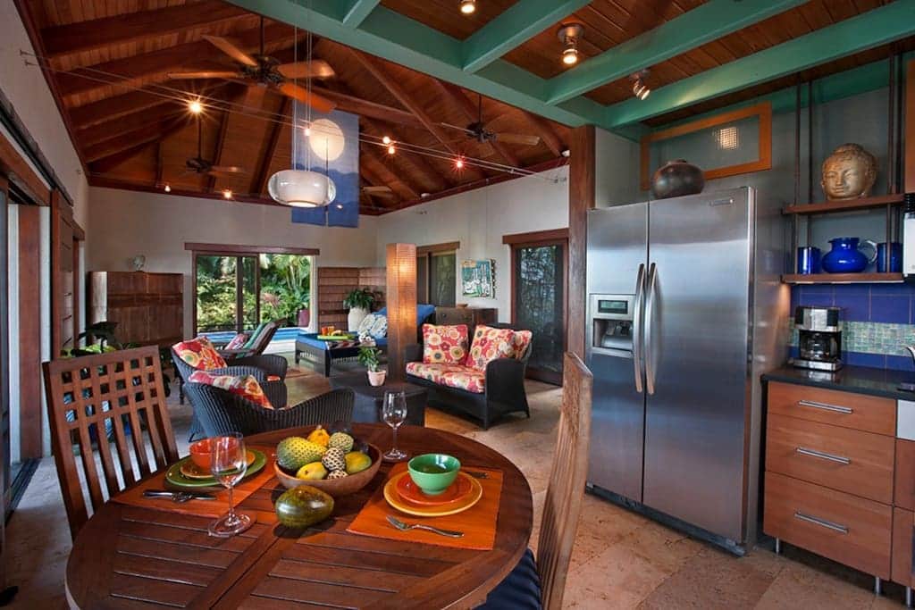 Kitchen & living space