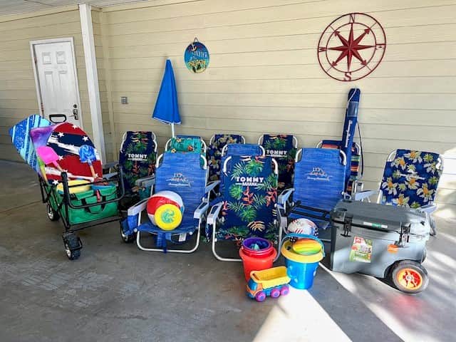 Beach Accessories Included