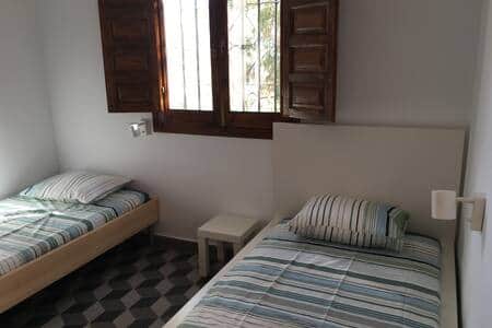 The twin room