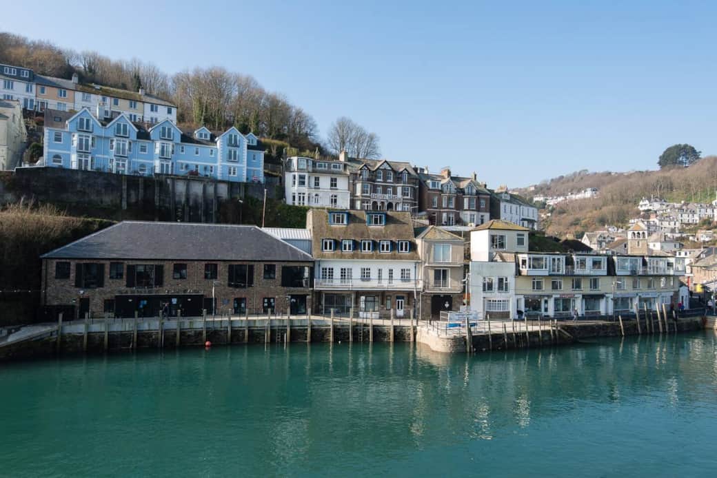 Views across the river to West Looe