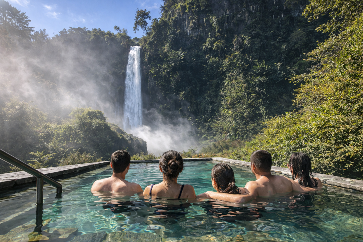 Termas cerca de Pucón