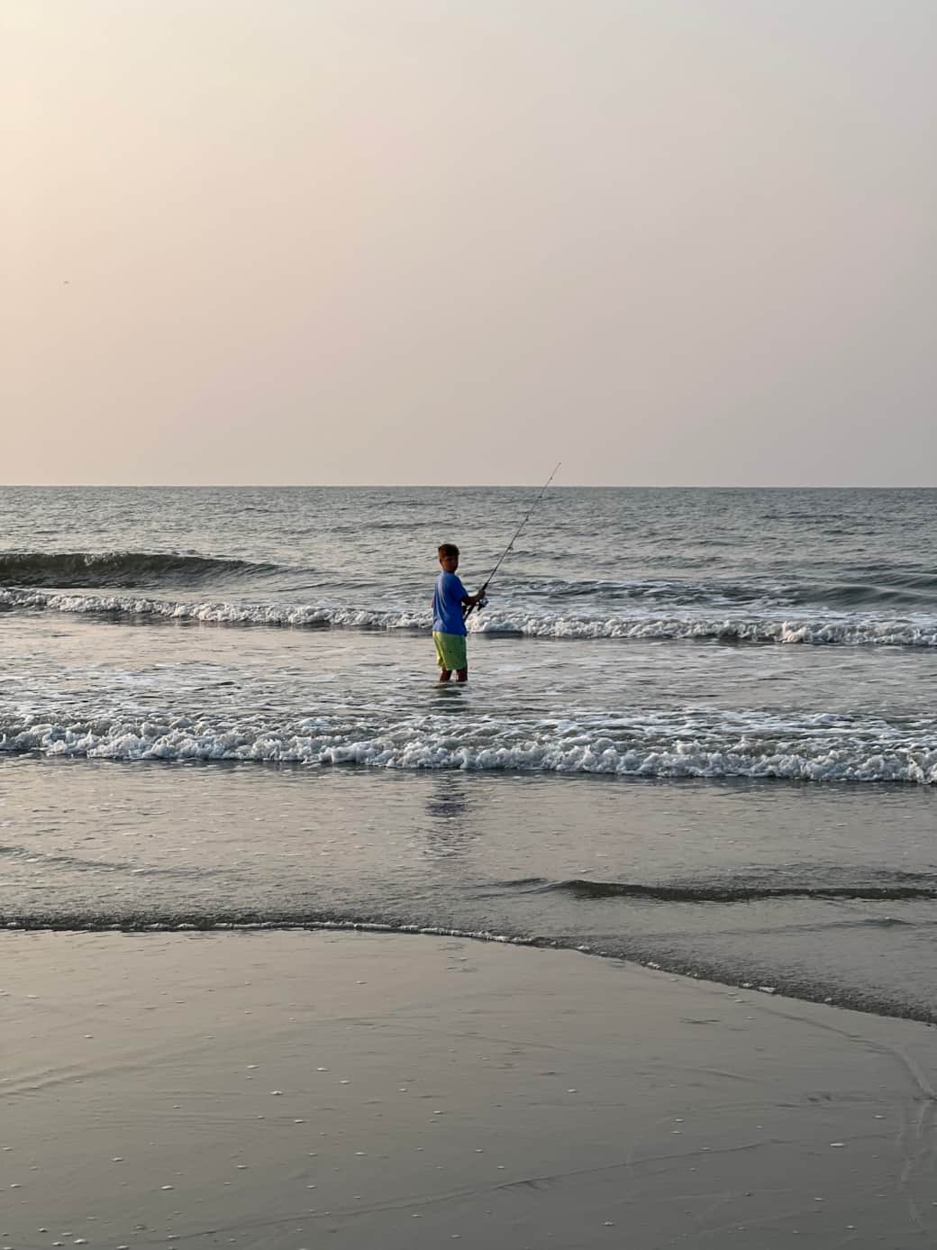 You and me go fishing in the sea...