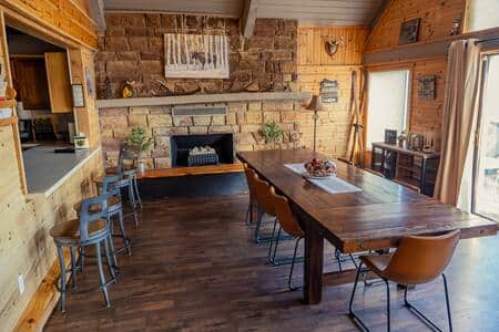 Wildwood Retreat Dining Room