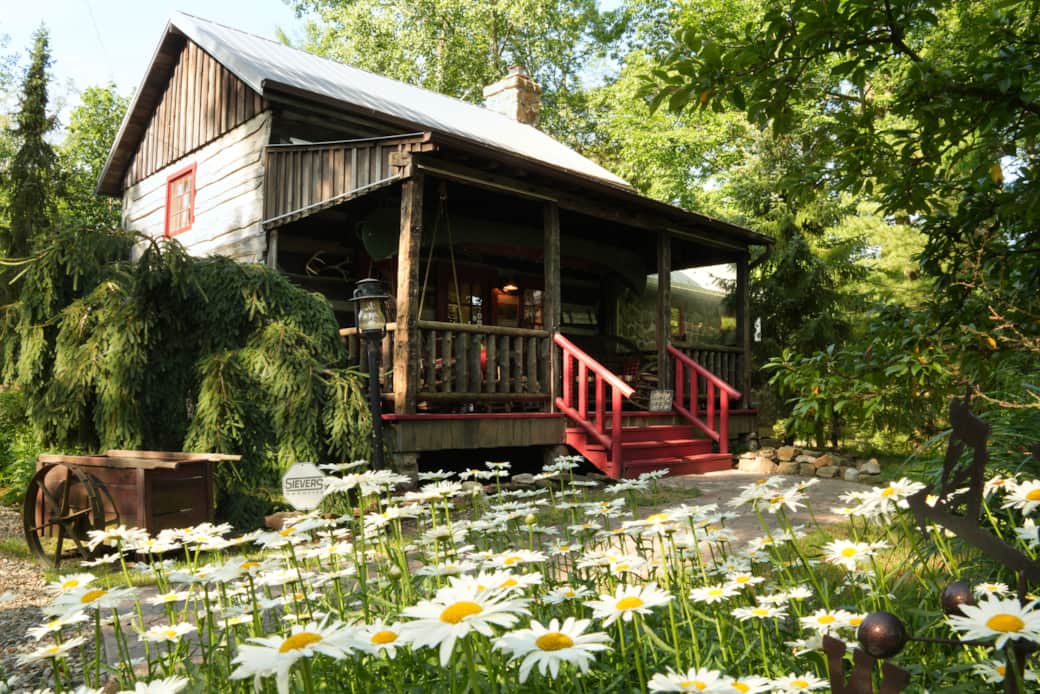 Cabin Out Front