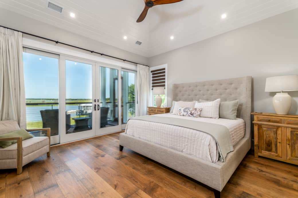 Primary with private, screened porch