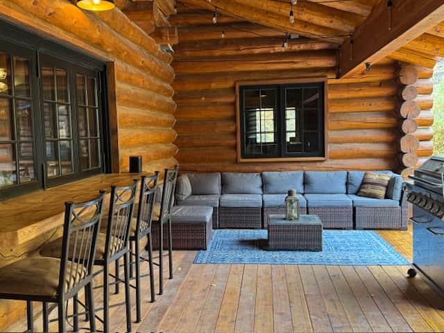 Kitchen Exterior Grill Deck