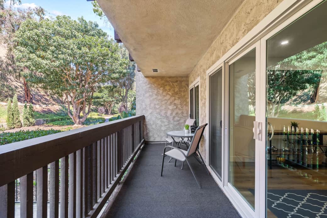 Balcony with Views