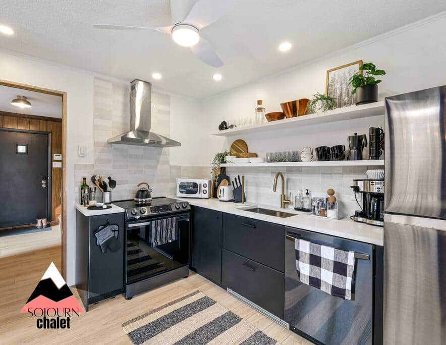 Elevate your culinary experience in our FULLY renovated, chef's kitchen, stocked with all essentials