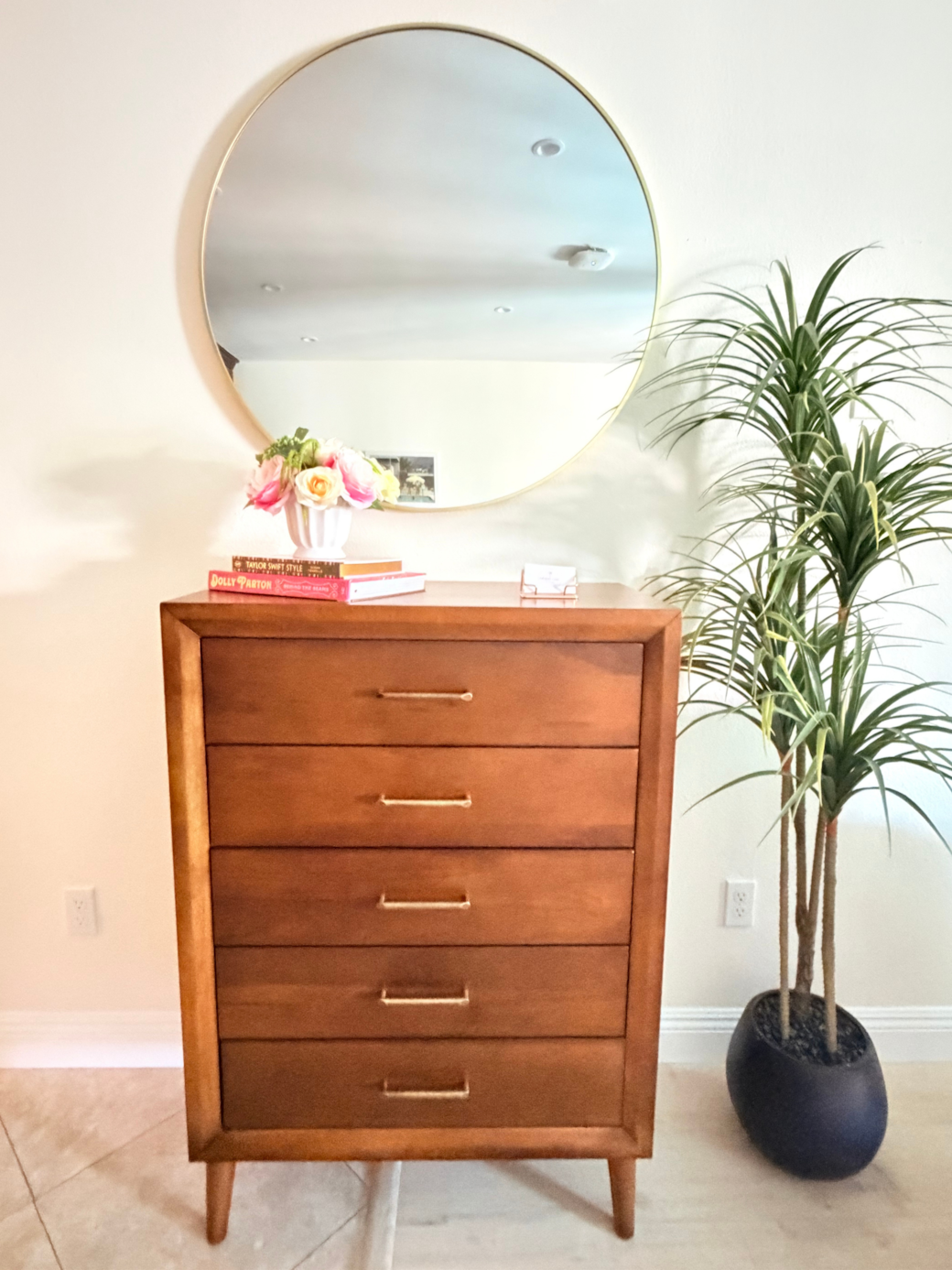 Chest of drawers for extra storage