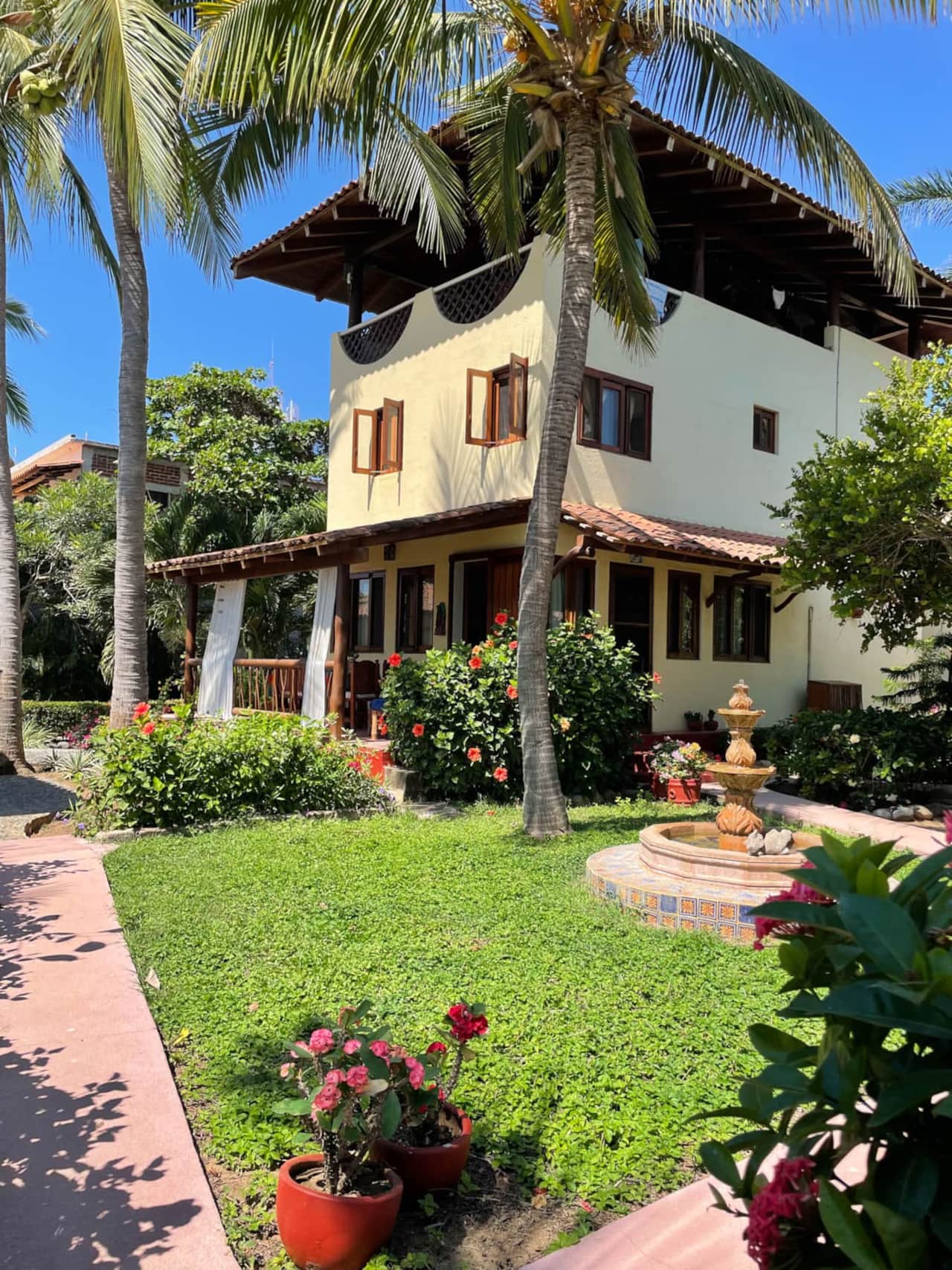 View to the terrace