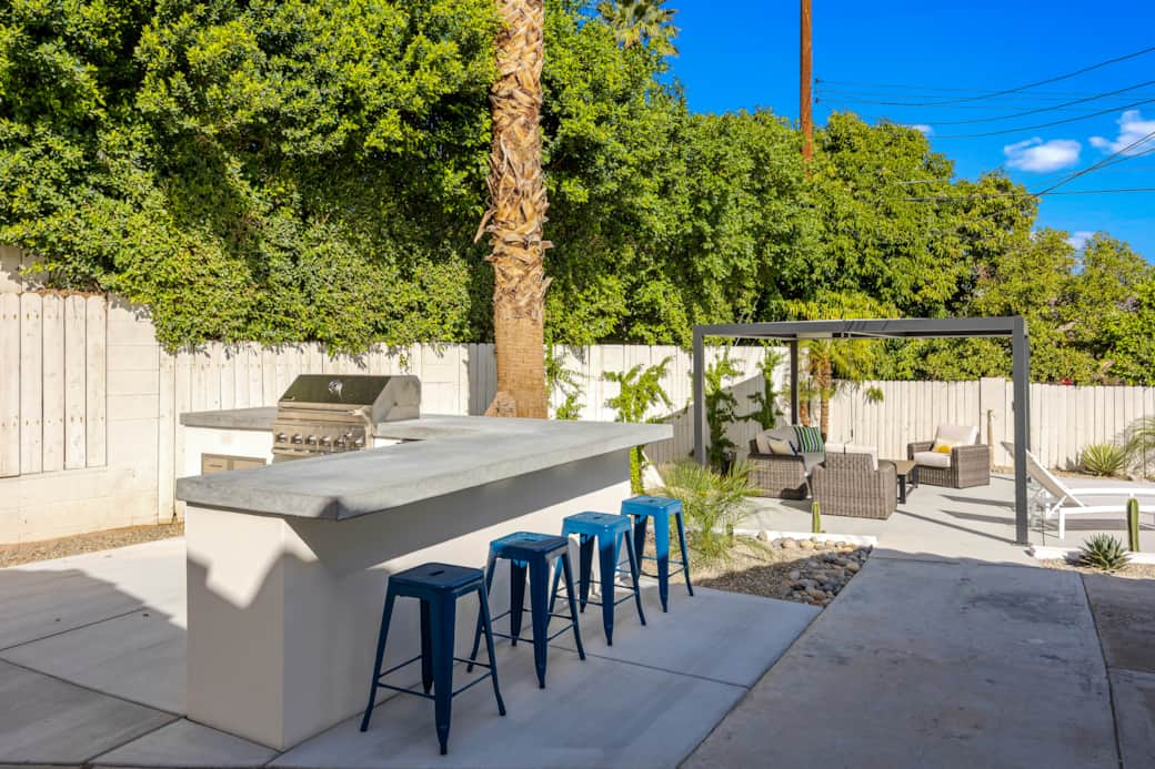 New Outdoor Cooking Area