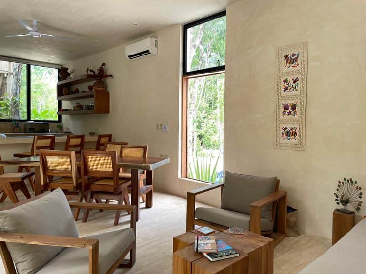 Living  and dining room