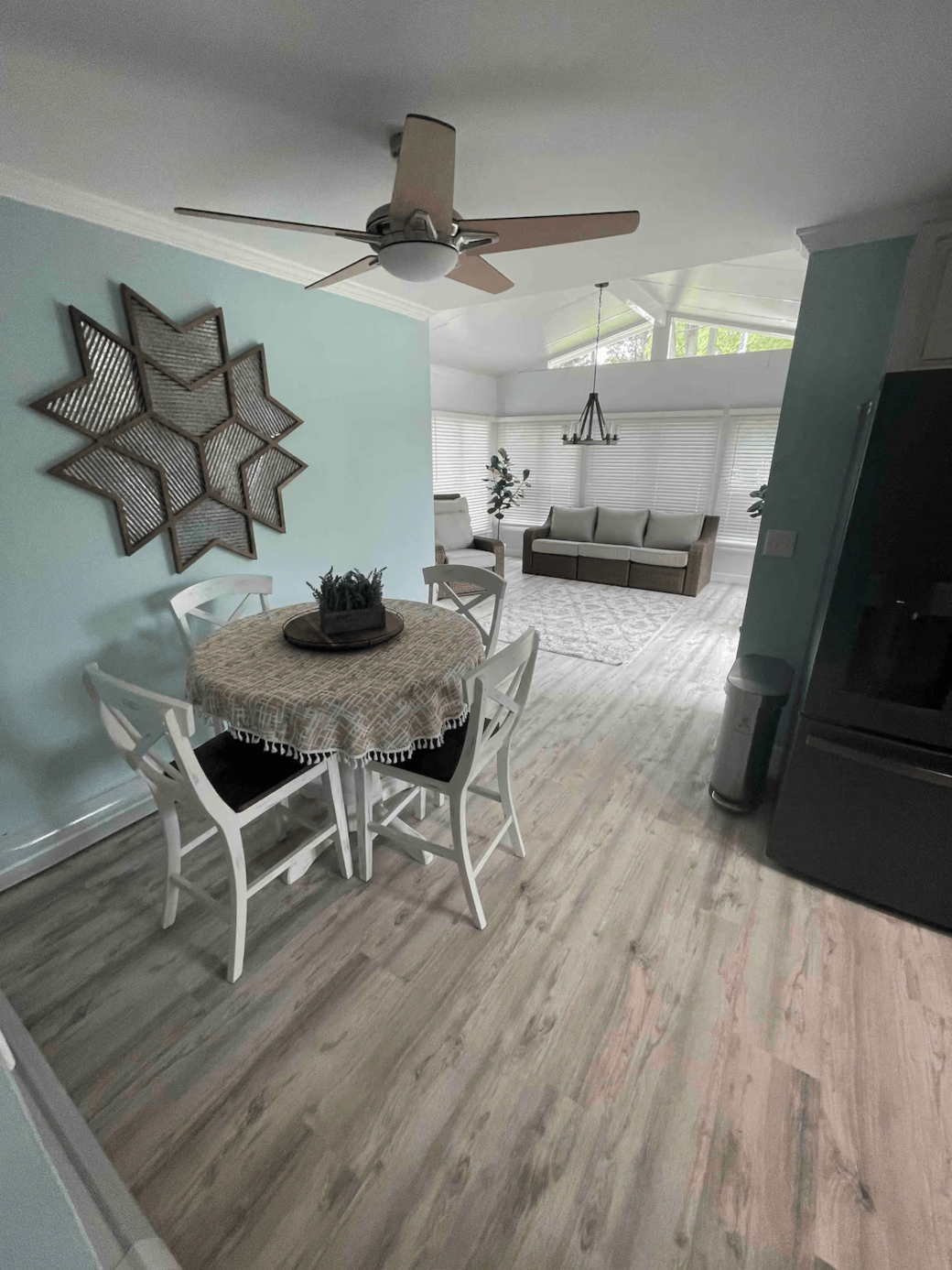 Cozy dining room perfect for family meals