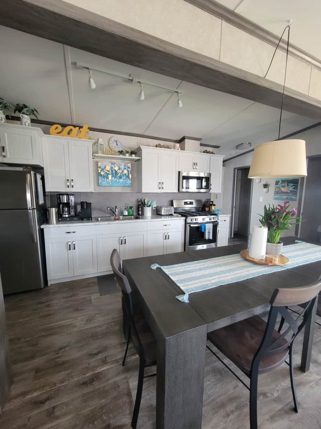 Kitchen and dining