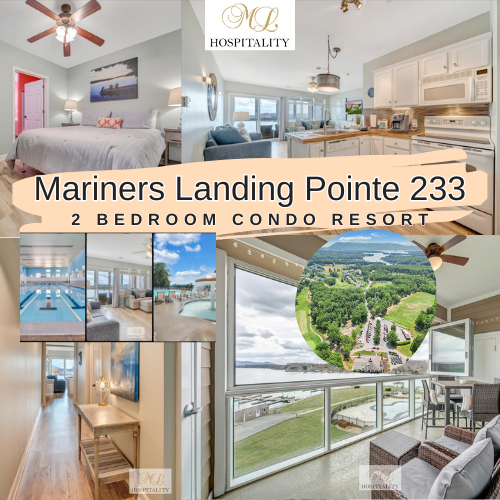233 Pointe 2 Bedroom Lakefront Condo at Mariners SML Apartment in Bedford County