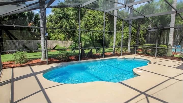 Private swimming pool