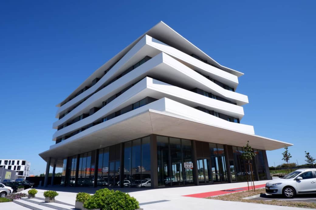 Exterior do edifício.