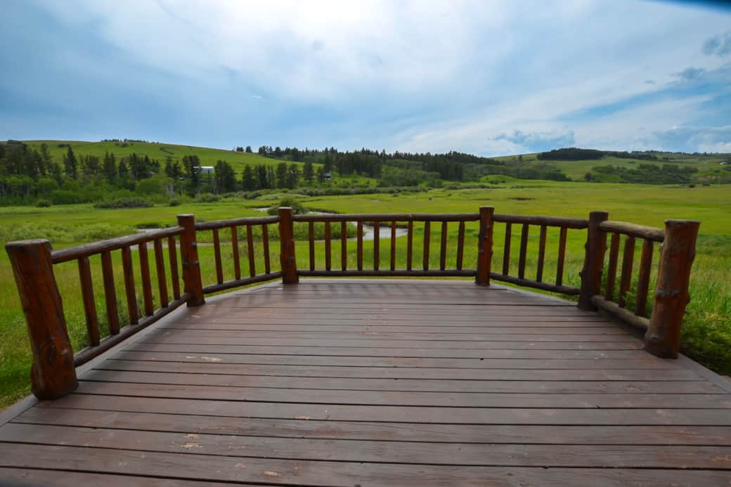 BACK DECK VIEWS BACK DECK VIEWS