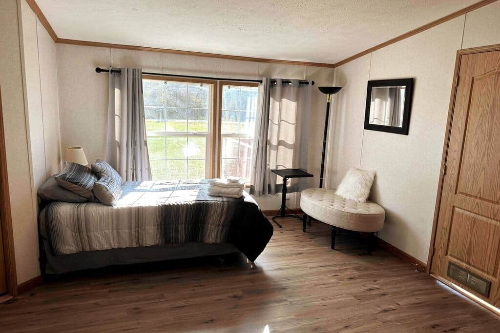 Twin bed in the Master suite