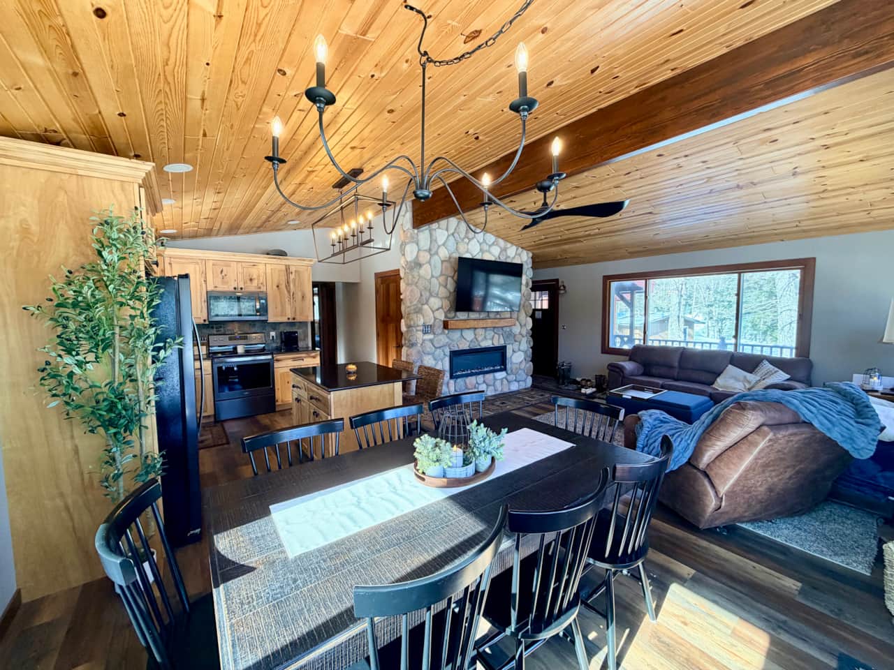2nd View from Dining area 