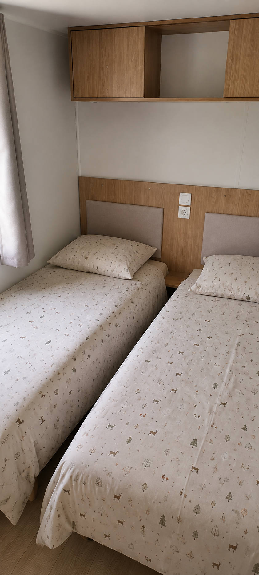 Chambre deux lits