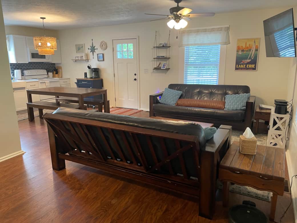 Kithen, living room