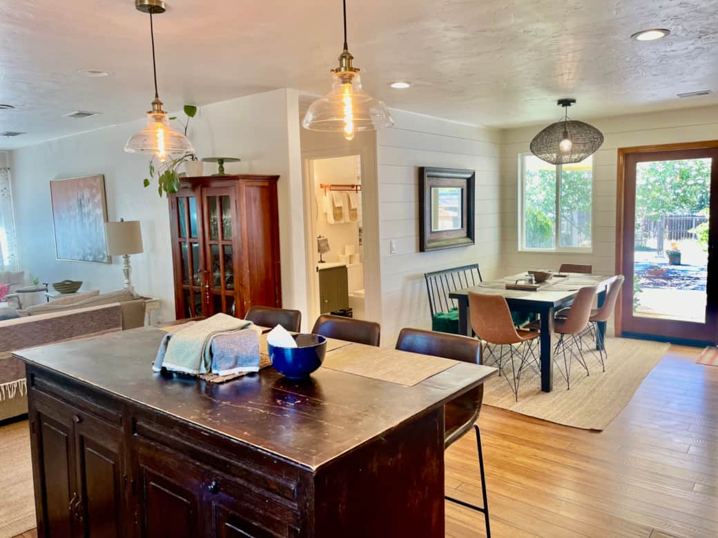 Spacious open floor plan
