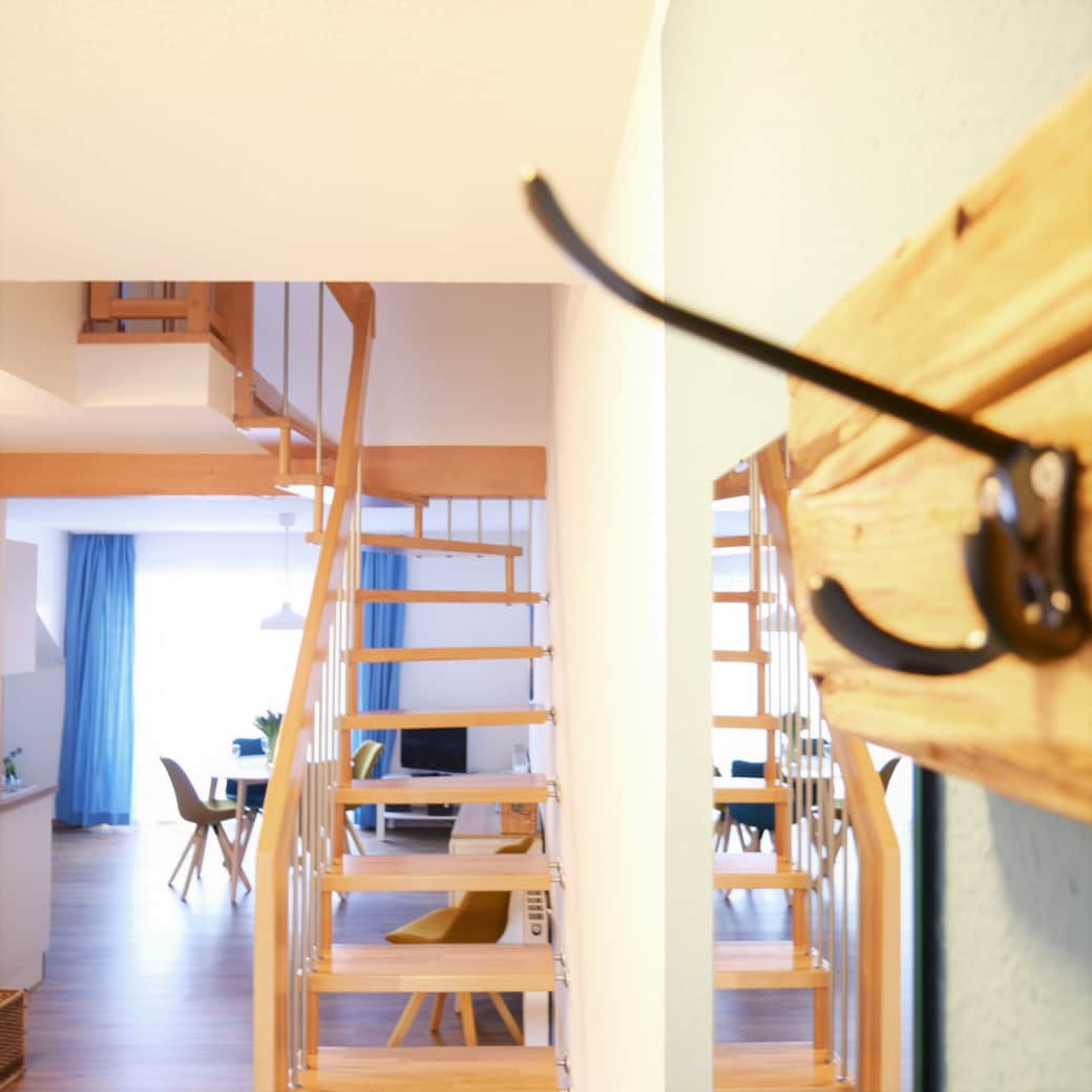 Treppe im Wohnraum