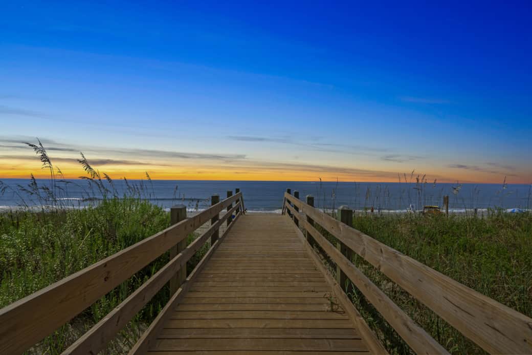 Beautiful Carolina Sky Views - As the sun rises and sets and you can enjoy unobstructed views.