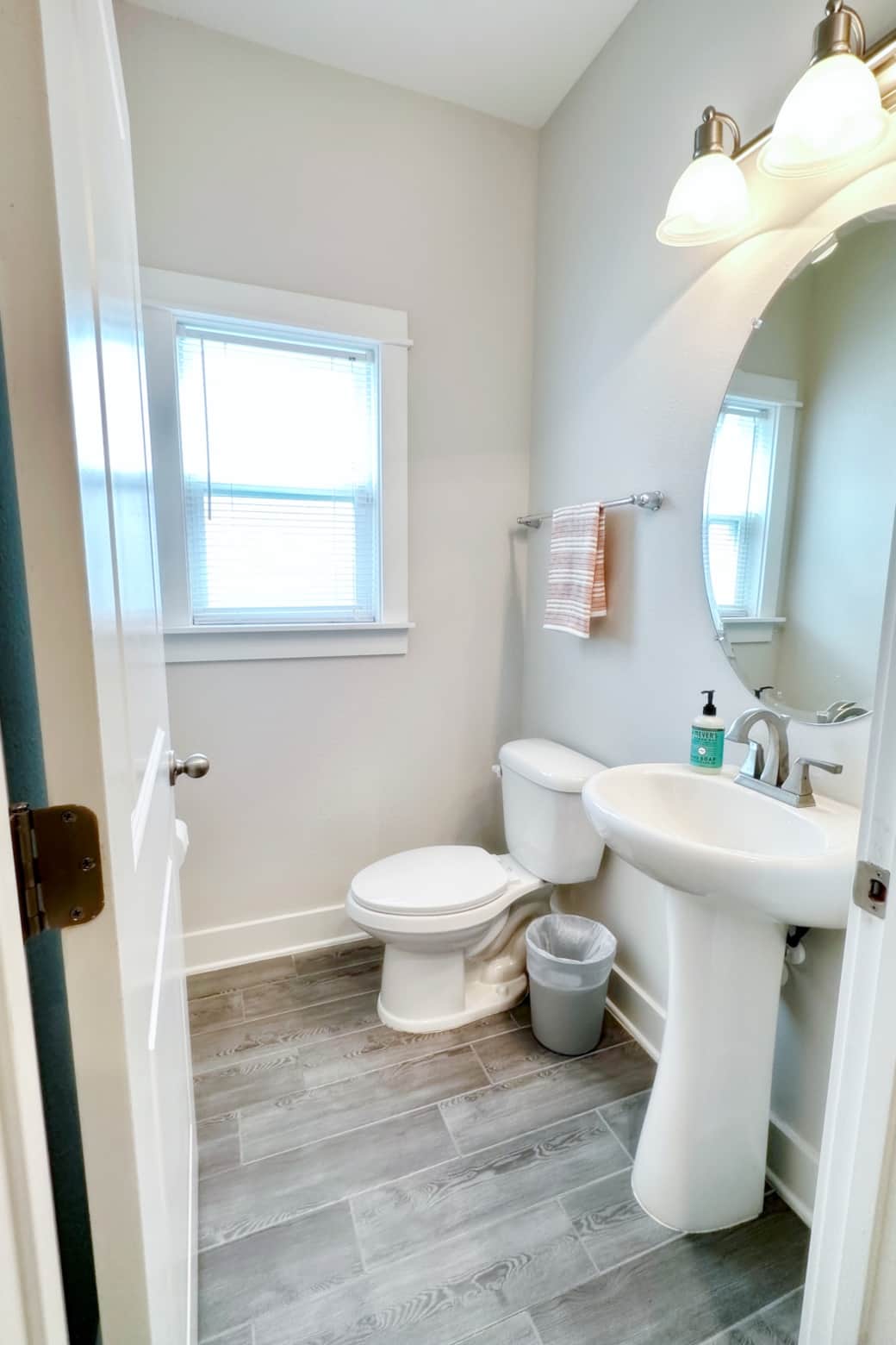 Downstairs half bath