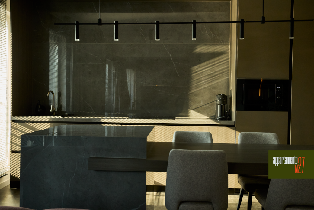 Dining Table + Kitchen