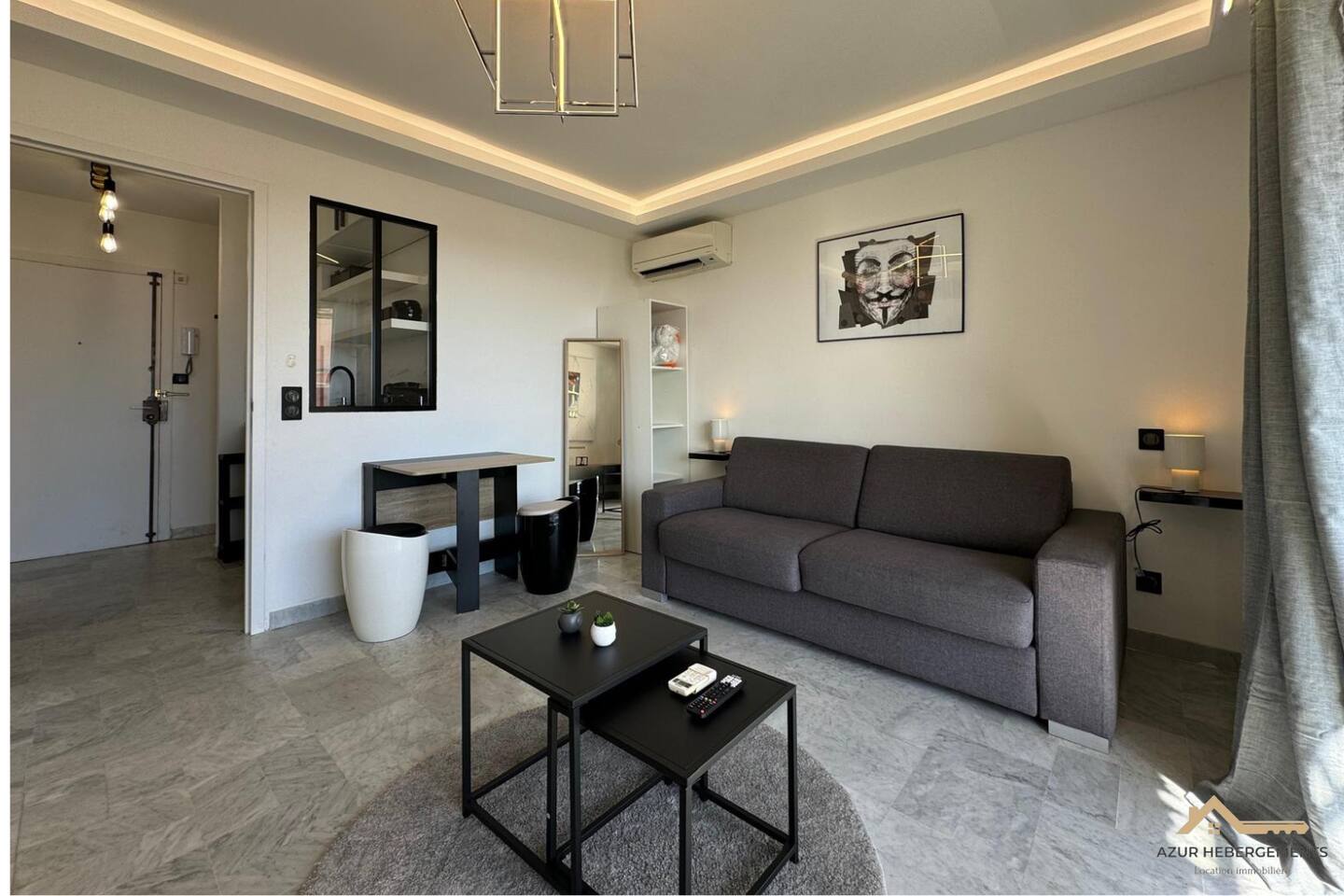 Juan Les Pins Centre : studio proche plage, Antibes