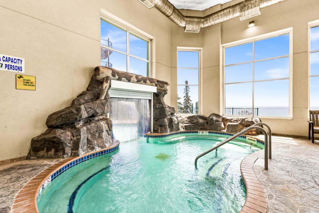 Splash, relax, and unwind in our heated pool