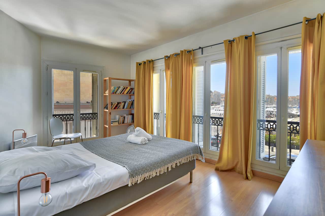 Room 1 with harbor view