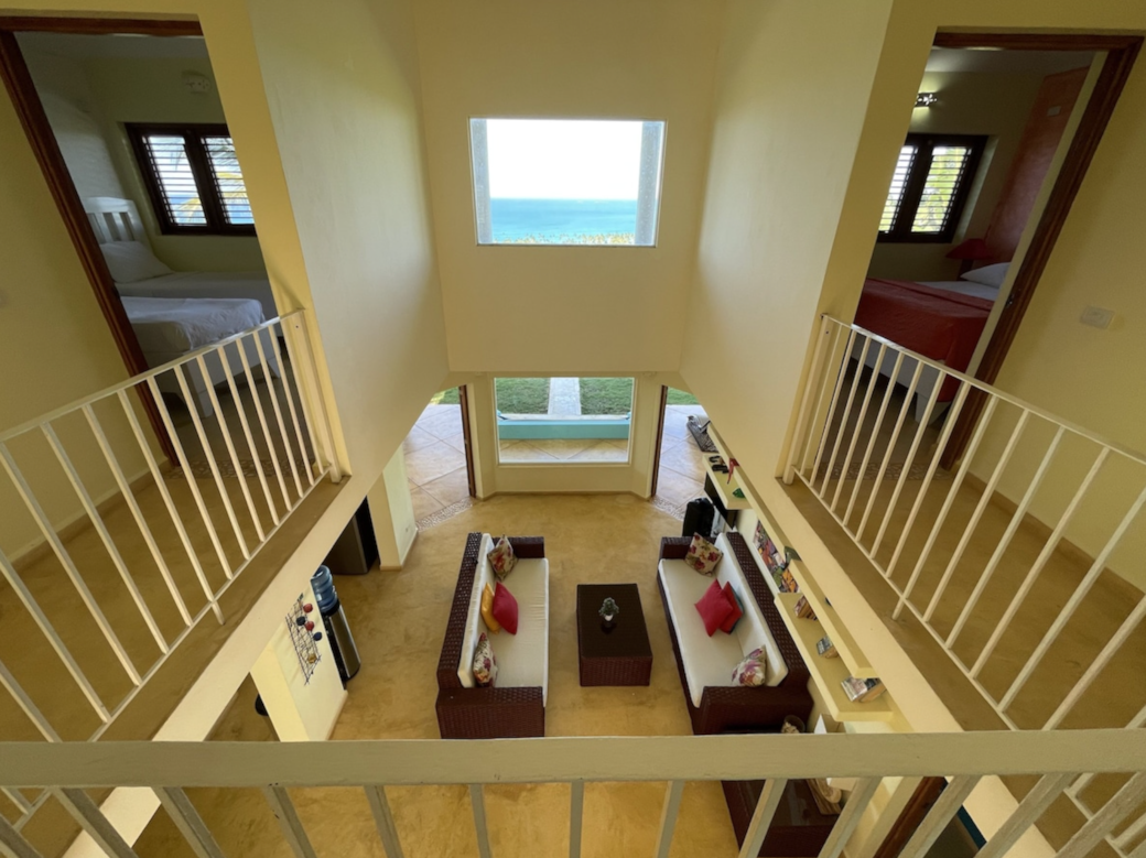 View from second floor