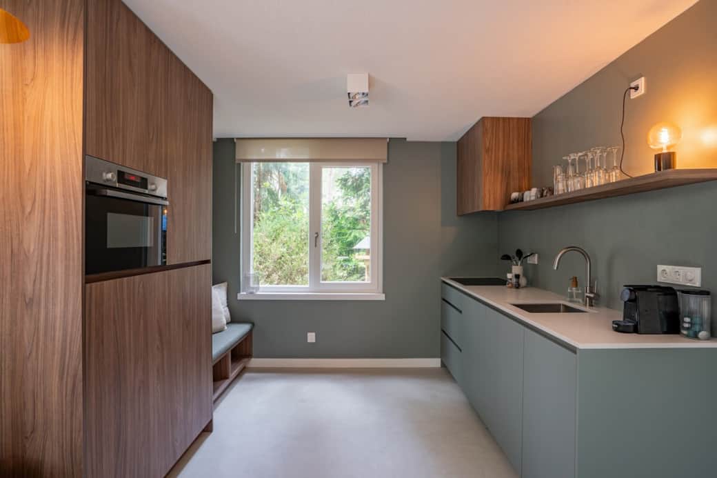 Keuken van alle gemakken voorzien