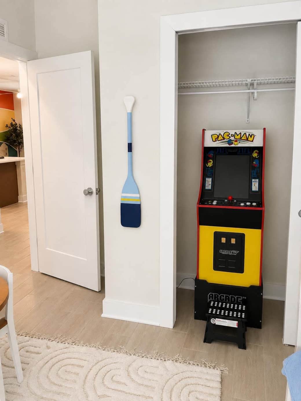 Kids room arcade.