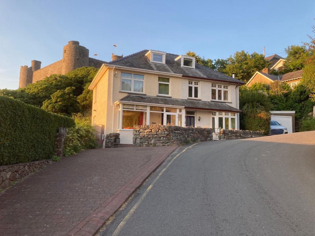 Harlech Castle and Beach home