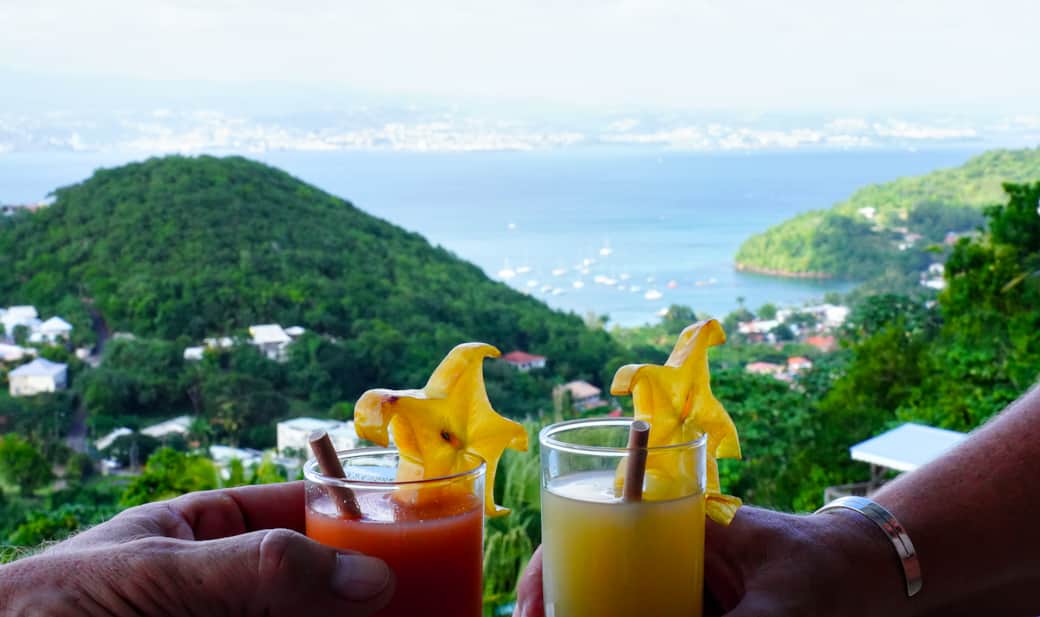 Vue sur l'Anse à l'Âne
