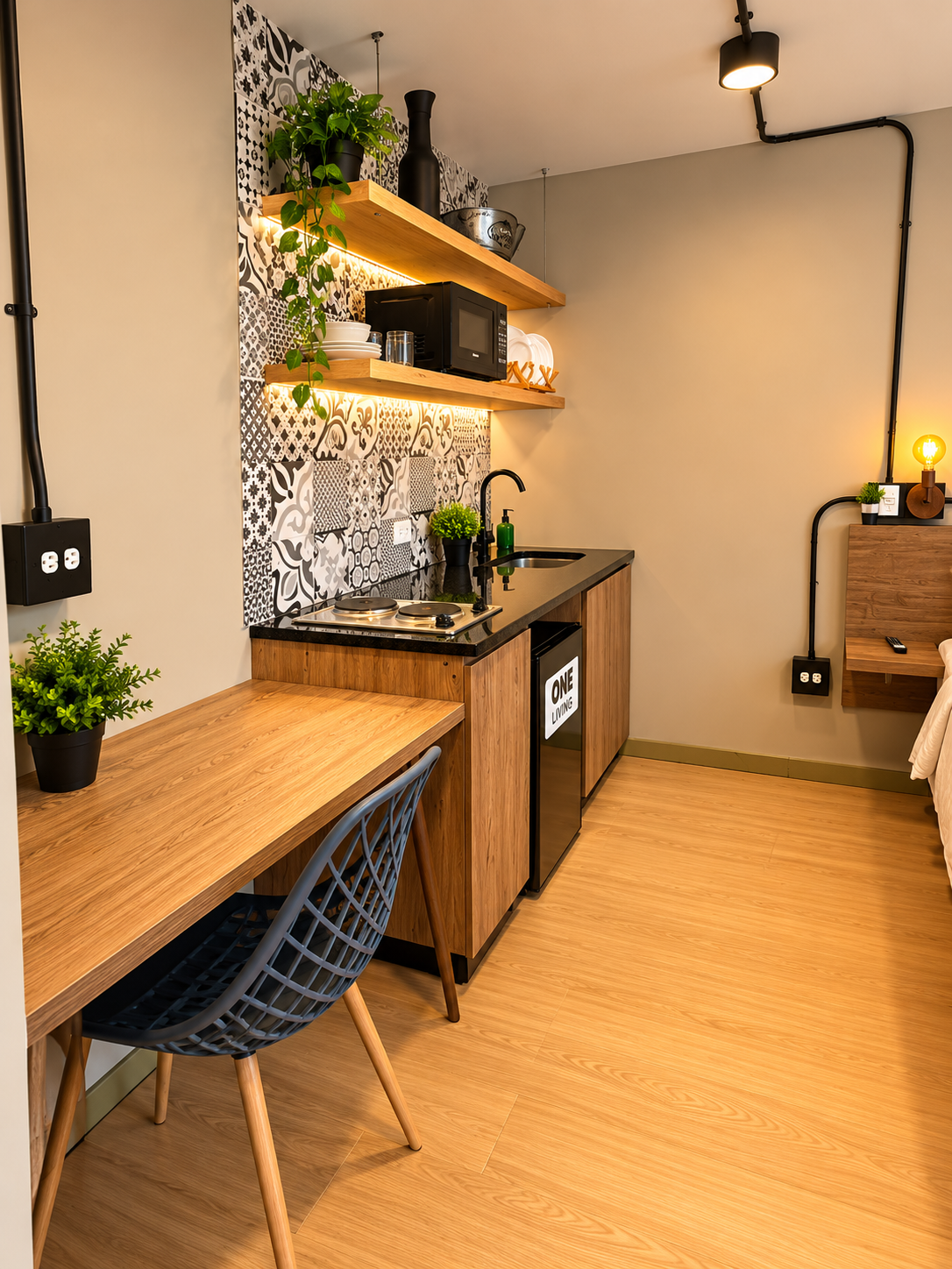 Apartamento en Medellín con puesto de trabajo con wifi