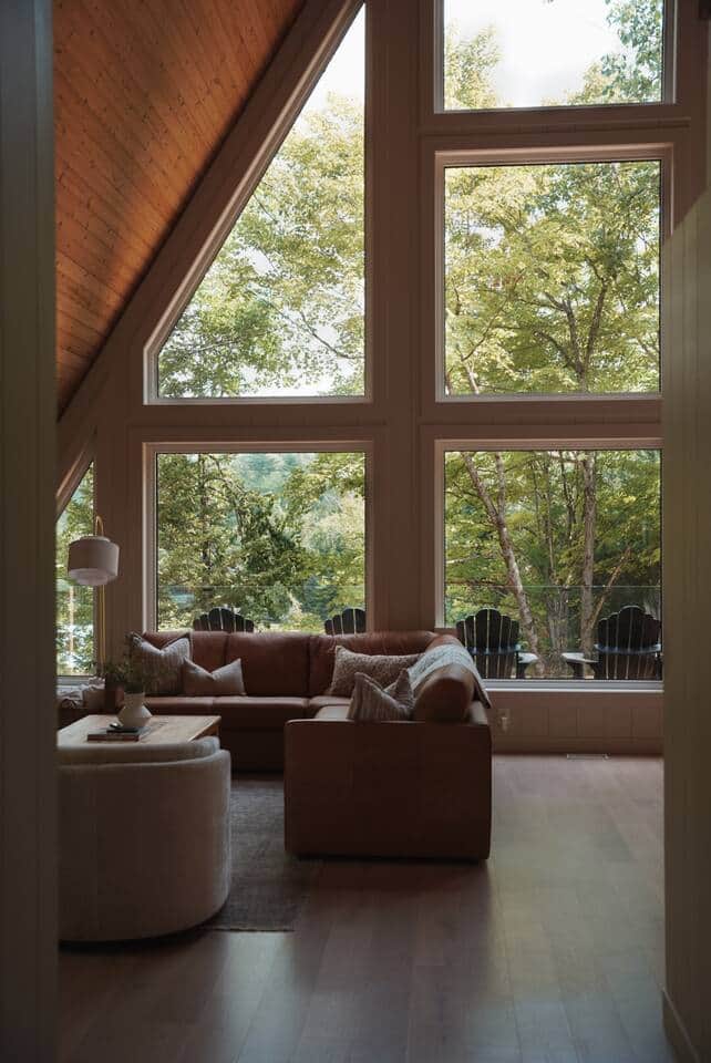 Floor to ceiling windows