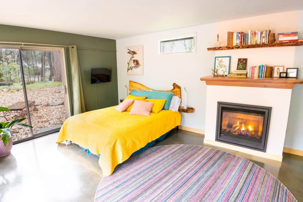 Big windows offer loads of natural light.