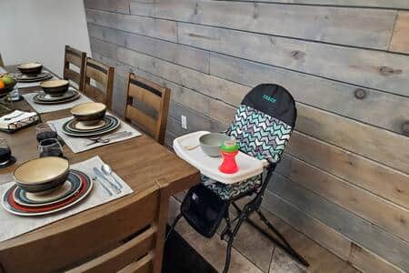 We have a high chair for your little one.