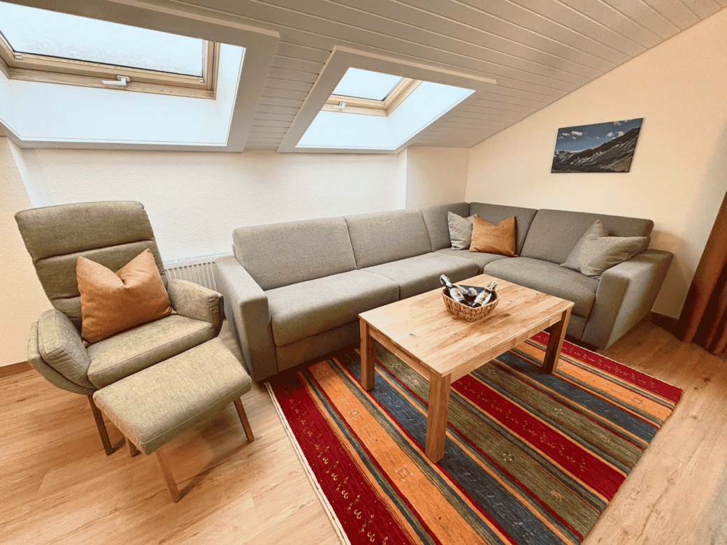 Sitzgelegenheit zum Ausruhen nach einem ereignisreichen Tag