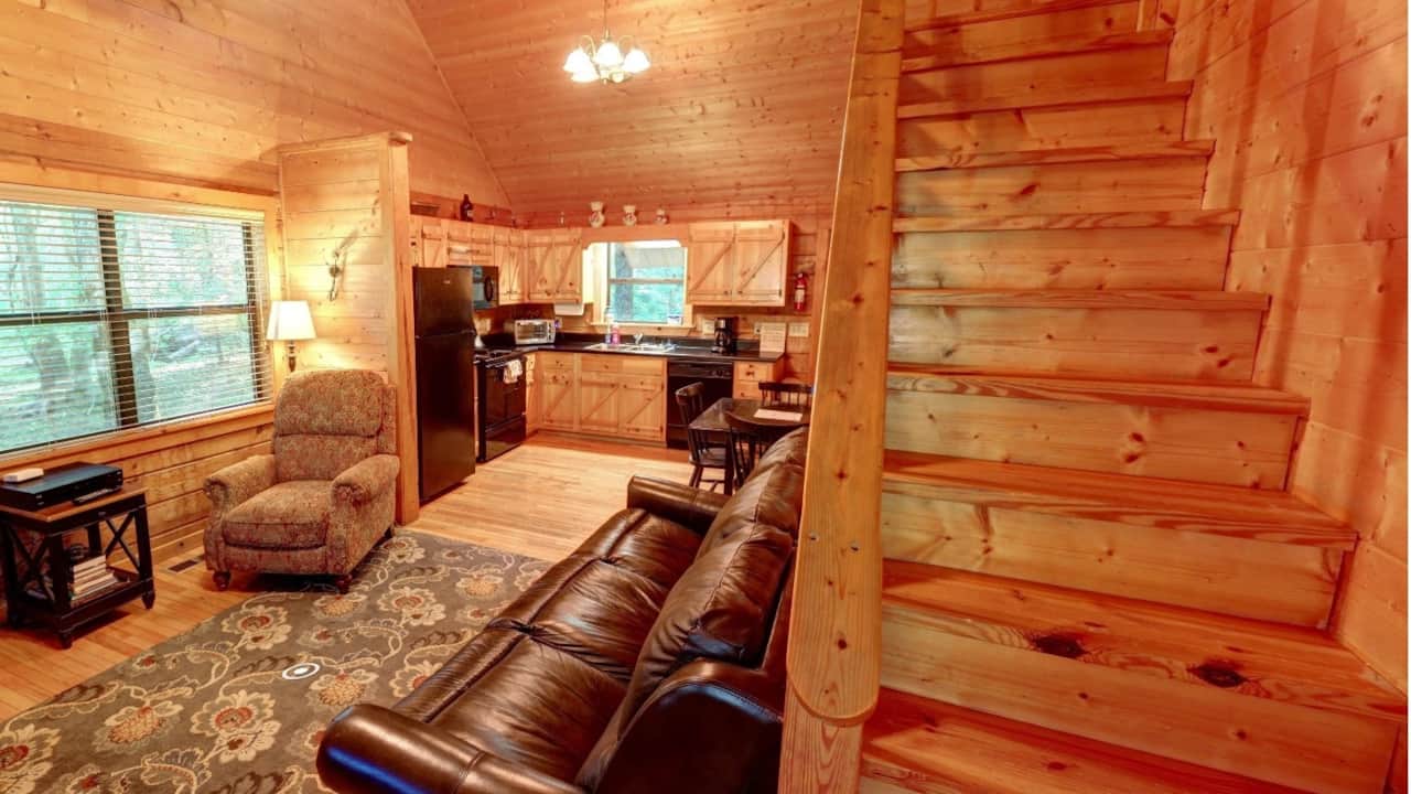 Living Room in the Cabins