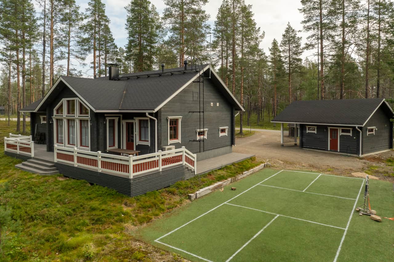 Cabin from outside